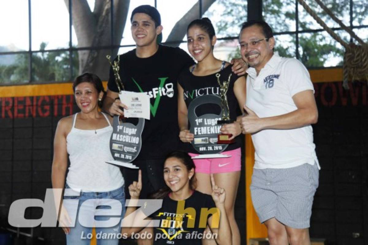 Fuerza y resistencia en el 'Fittest in the box” San Pedro Sula 2015