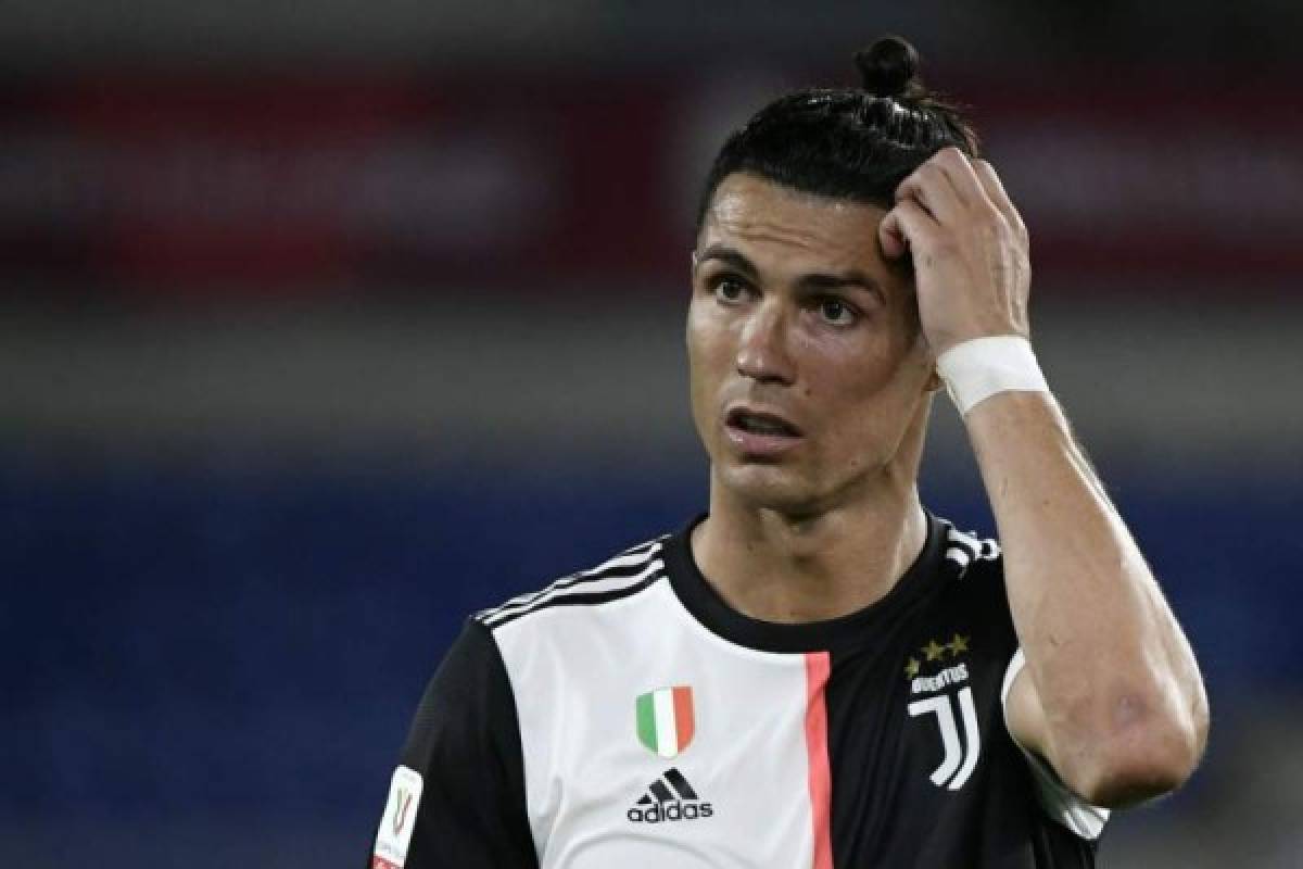 Cristiano Ronaldo y Juventus no pudieron ante el Napoli en la final de la Copa Italia.