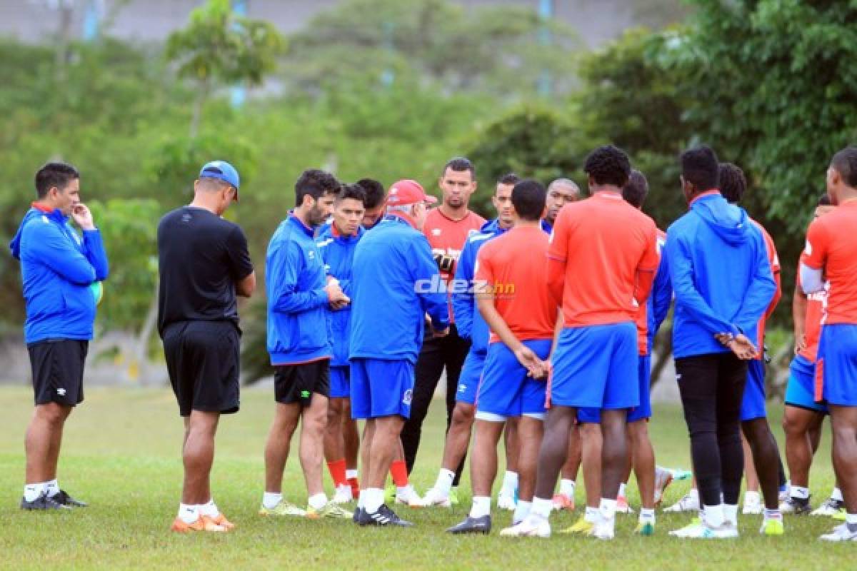 FOTOS: Caras serias y hermetismo en el entrenamiento de Olimpia