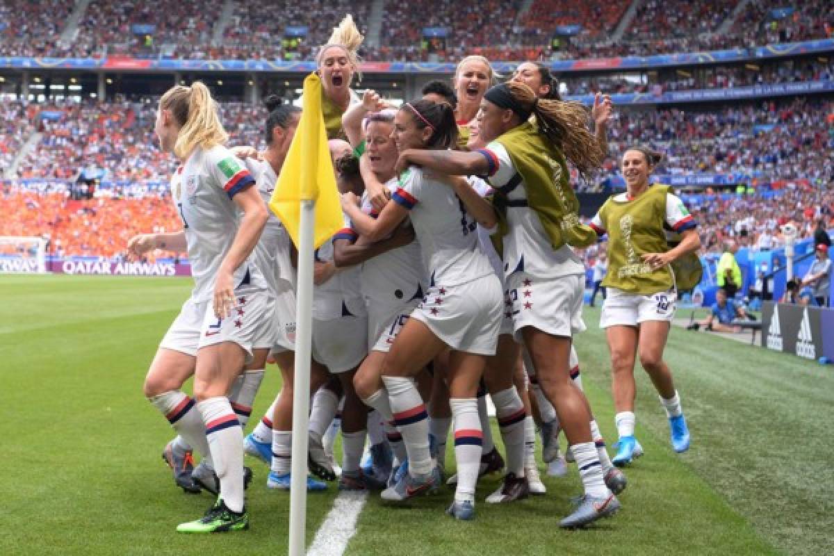 No viste en TV: Euforia de Estados Unidos, tristeza de Holanda y el desafío de Rapinoe