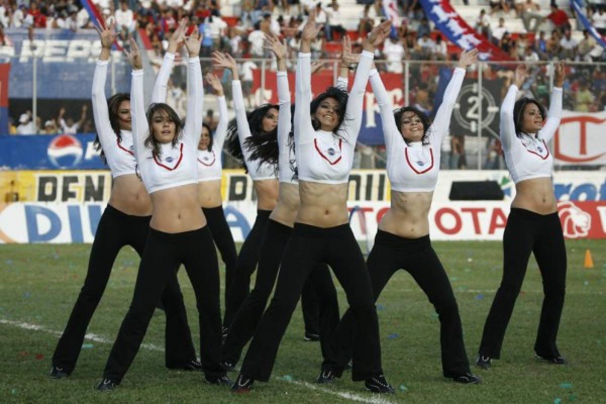 Las chicas de antes: Ellas eran las bellas modelos que engalanaban la LIga de Honduras