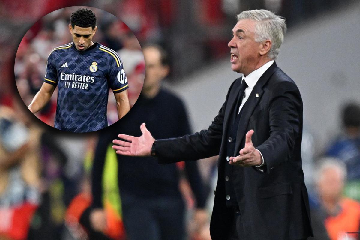 Ancelotti revela por qué sacó a Bellingham del Bayern-Real Madrid y admite: “Hay que sufrir 90 minutos en el Bernabéu”