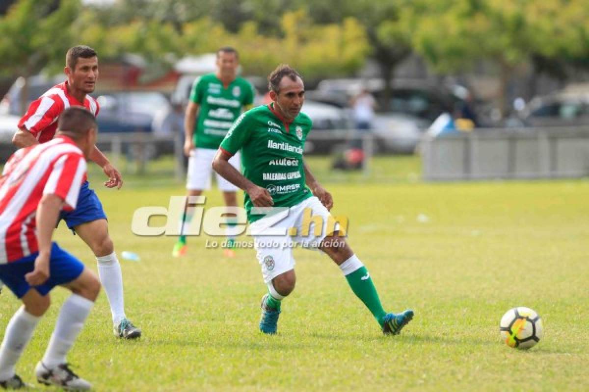 ¡Qué cambio! Así lucen las viejas glorias hondureñas en la Liga de Veteranos