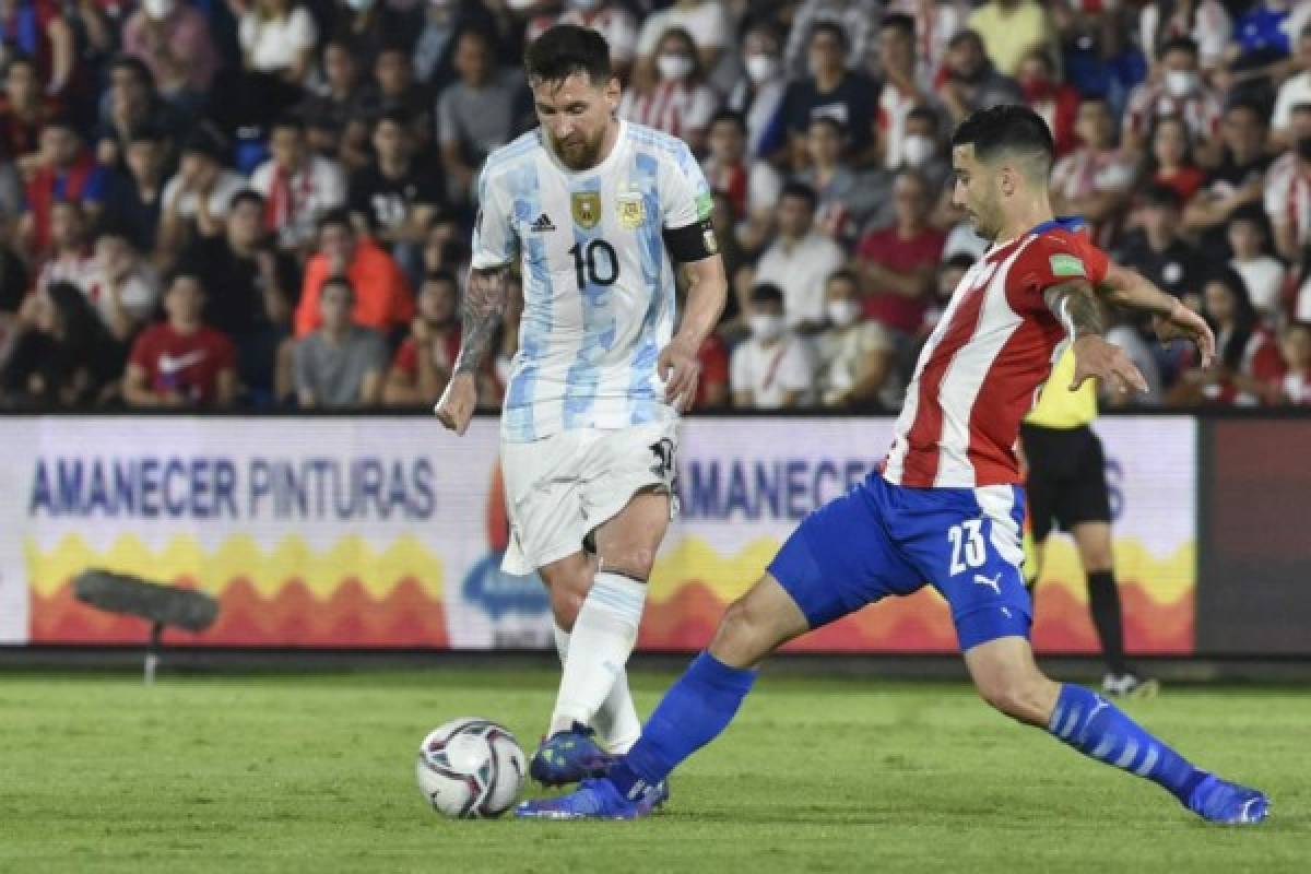 Argentina y Messi empatan ante Paraguay en Asunción por la eliminatoria sudamericana