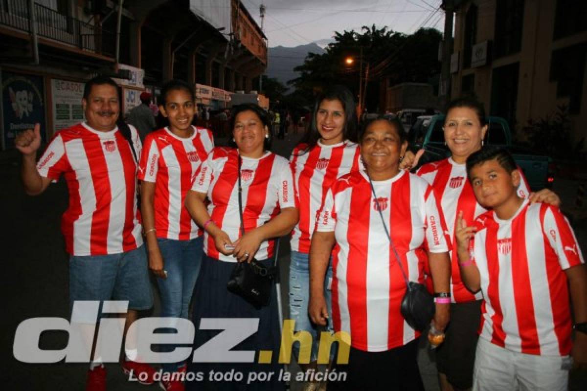 ASÍ SE VIVIÓ EL AMBIENTE PREVIO AL JUEGO ENTRE VIDA Y HONDURAS PROGRESO EN LA CEIBA