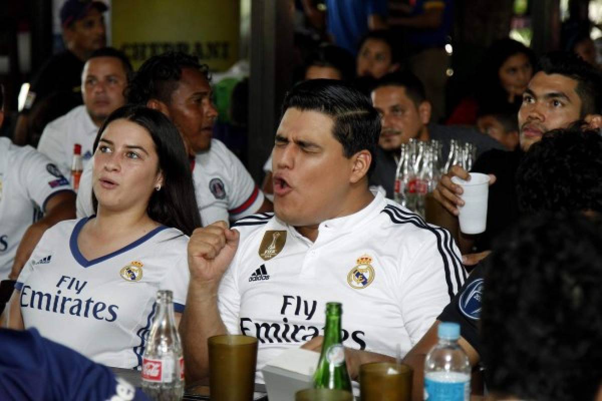 Así se vivió en Honduras el espectacular clásico Real Madrid-Barcelona