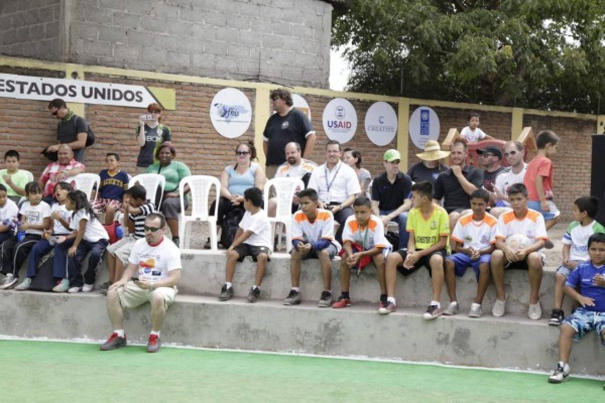 Las mejores imágenes de la obra benéfica del Seattle Sounders en Honduras