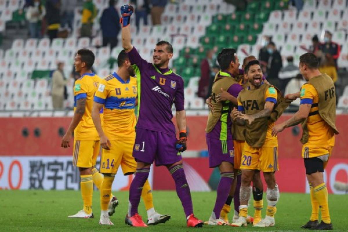 Fotos: La bronca de Gignac con el técnico de Palmeiras y el tremendo festejo de Tigres