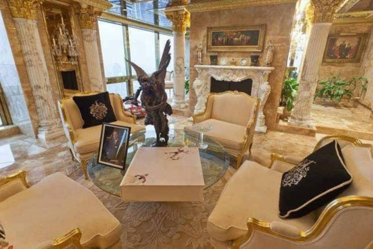 Los lujos de la casa de Donald Trump, nuevo presidente de Estados Unidos