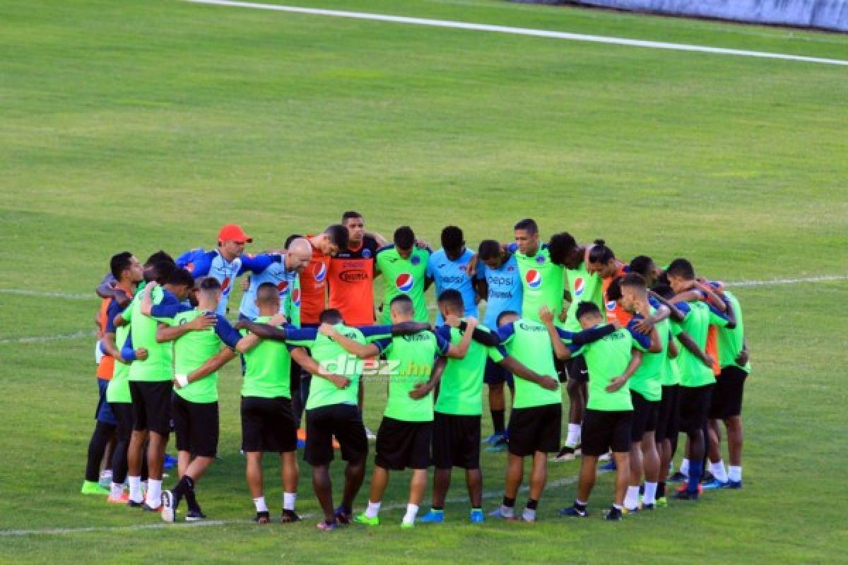 CURIOSAS: Georgie Welcome regresa al Nacional y así fue el último entreno del Motagua