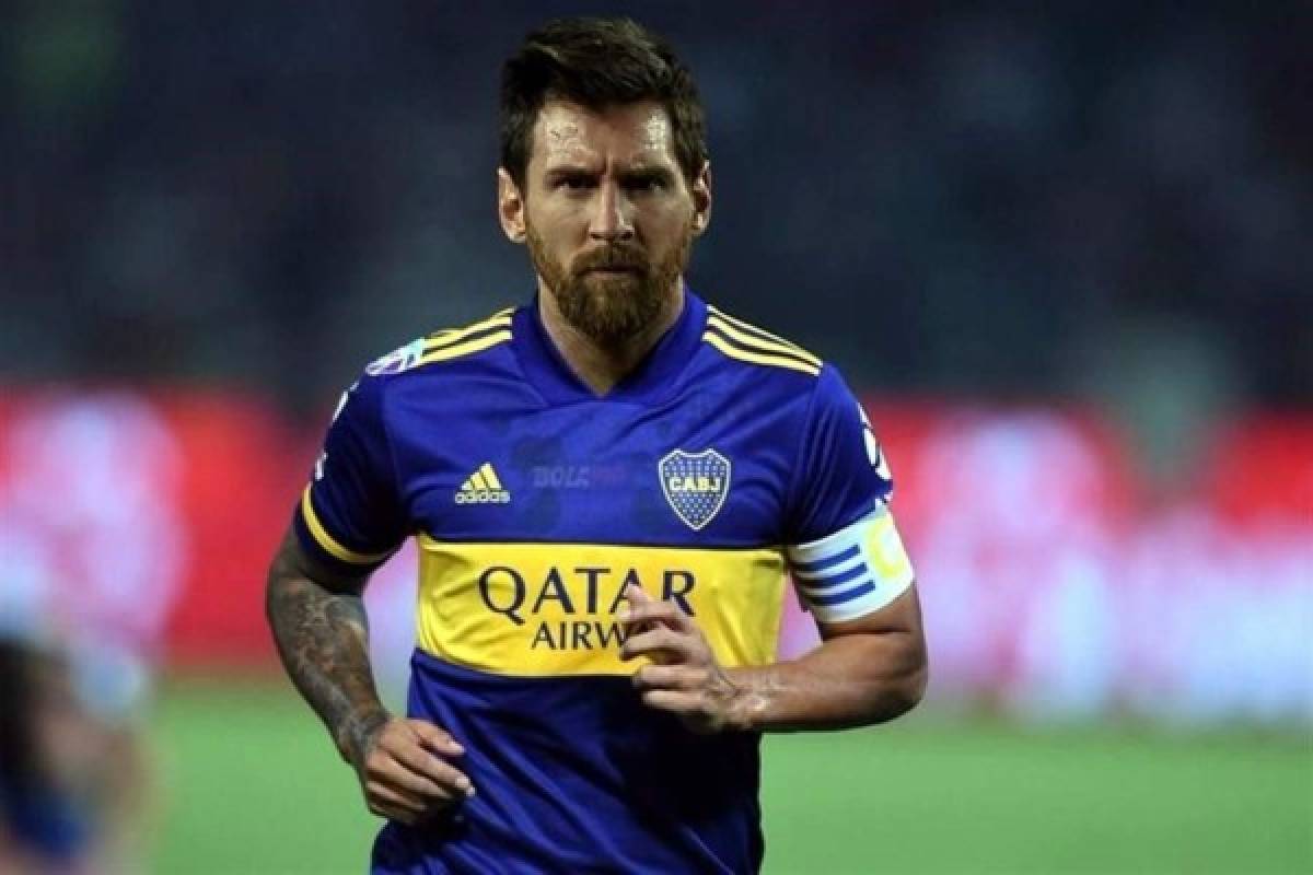 Con cuatro de Honduras: A Messi le ponen camisetas de otros clubes tras decir que no sigue en Barcelona