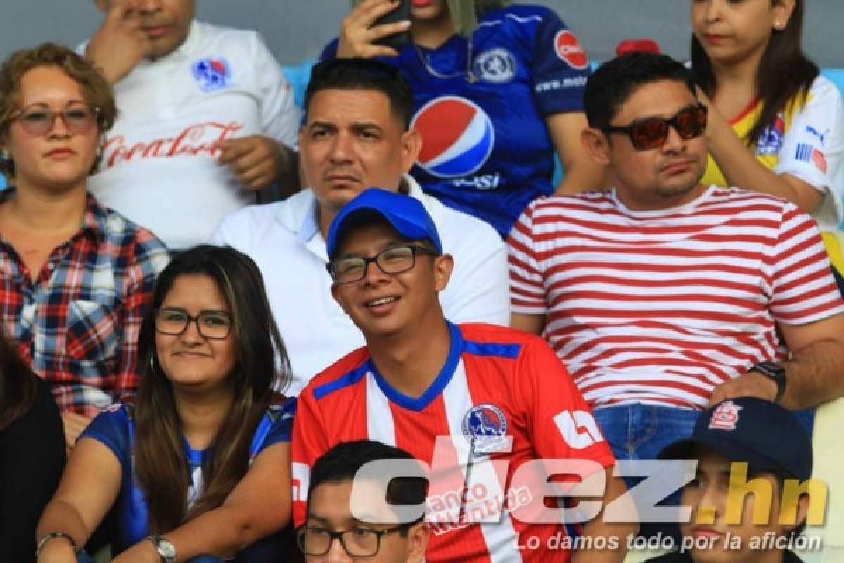 La Ultra Fiel se roba el show en el clásico Olimpia-Motagua