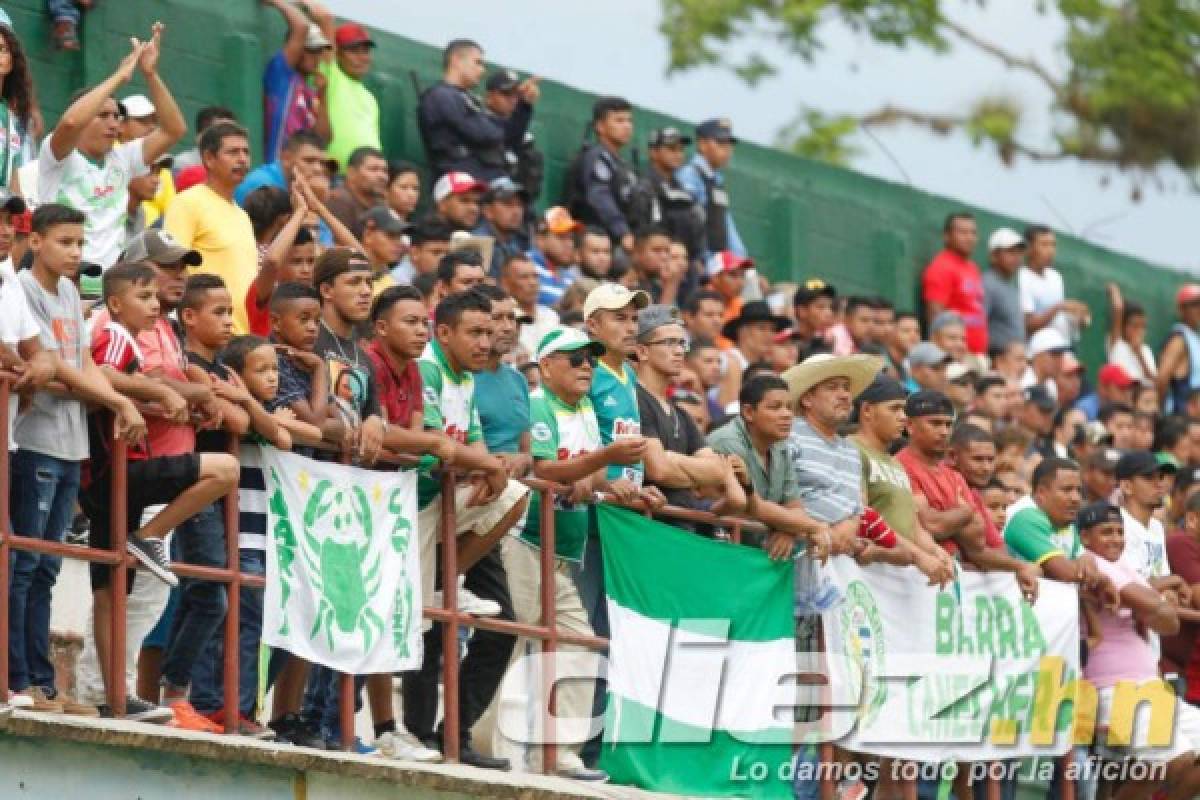 ¡Abatidos! La tristeza de los jugadores del Juticalpa y Wilmer Cruz tras la derrota ante Motagua