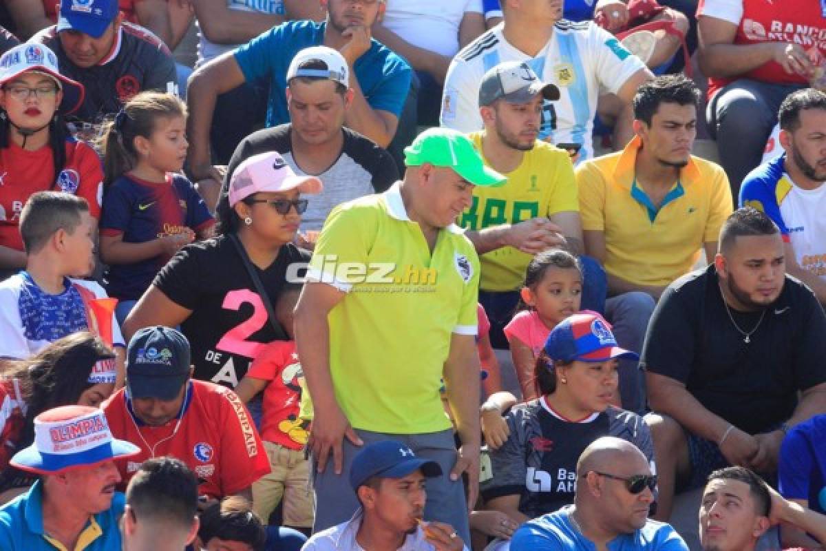 Fotos: Olimpia visita Danlí y provoca locura y llenazo en el Estadio Marcelo Tinoco