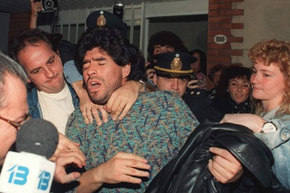 24 imagenes para recordar de Diego Maradona.