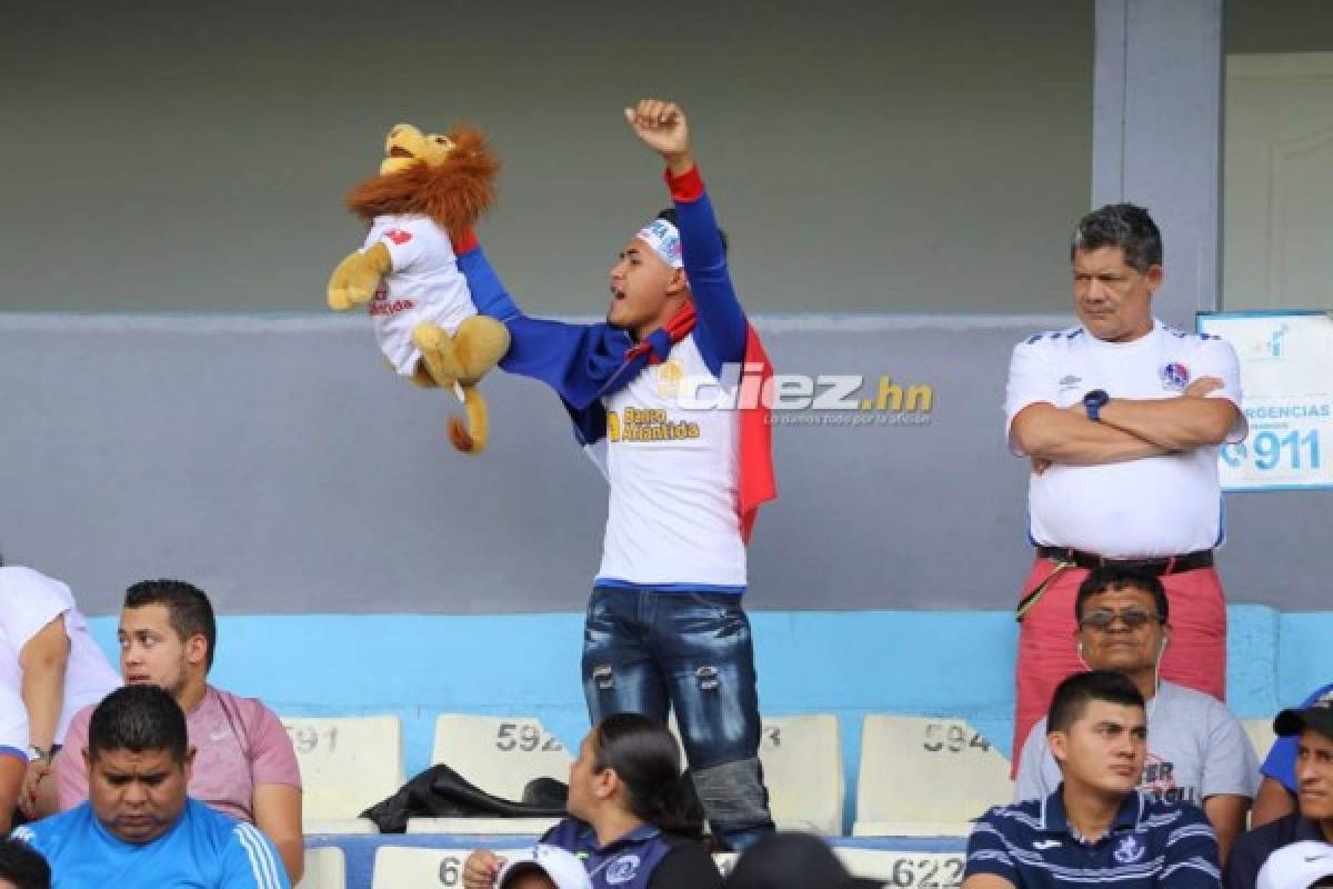 Final Motagua-Olimpia: No hubo lleno total y colorido en el Nacional