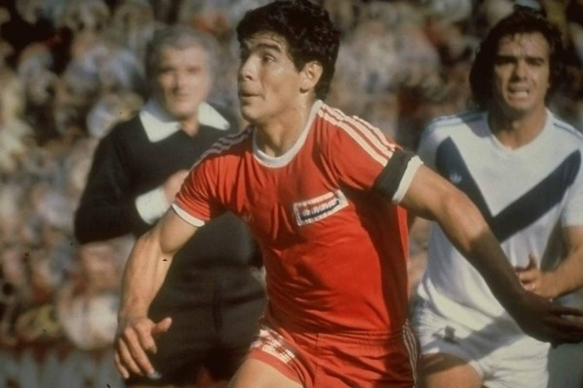 24 imagenes para recordar de Diego Maradona.