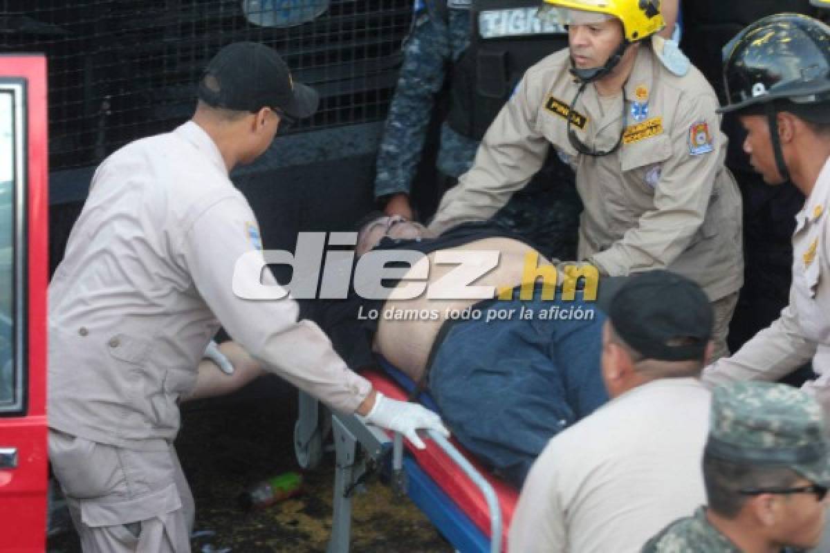 Impactantes: Las fotos de la tragedia y los minutos de terror en el Nacional