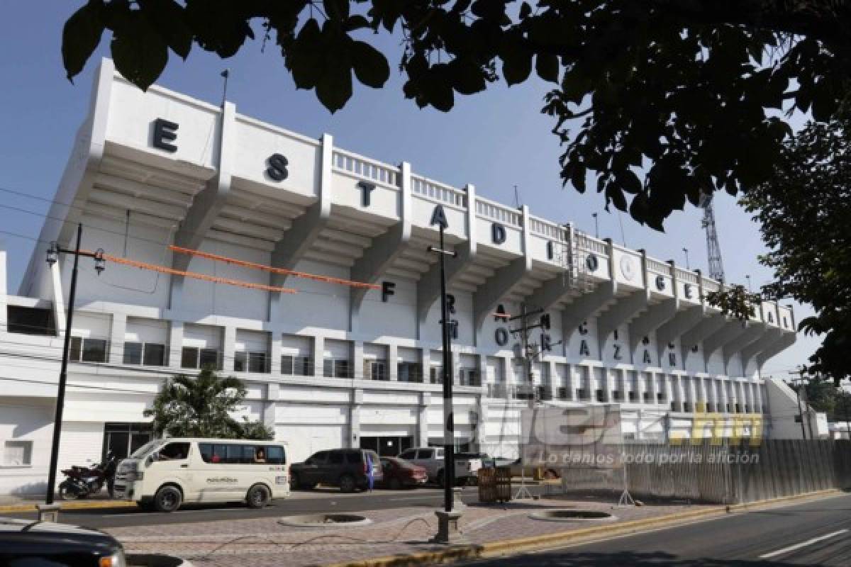 Con las remodelaciones, así luce el estadio Morazán donde se jugará Real España-Juticalpa