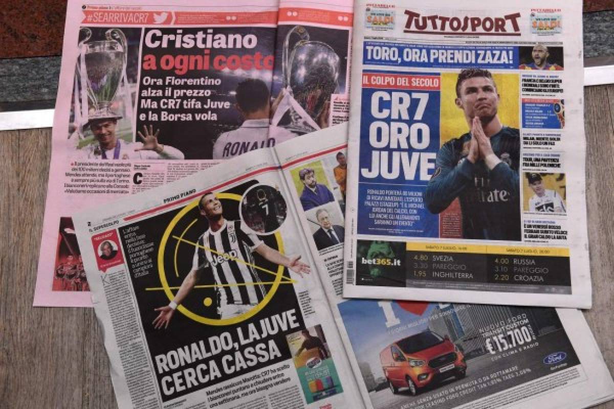 Locura: Así esperan en Italia el fichaje de Cristiano por la Juventus