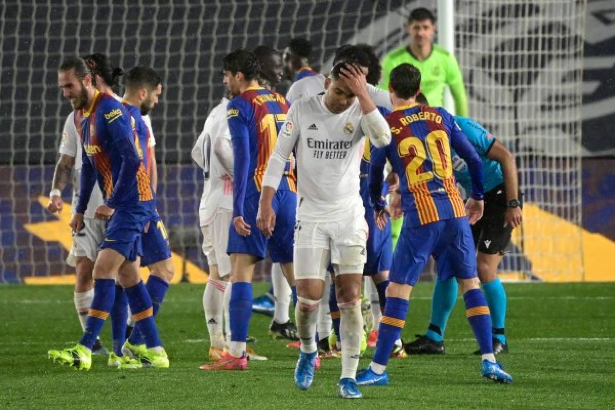 La frustración en la salida de Messi y la foto de Piqué que provoca la burla de todo el madridismo
