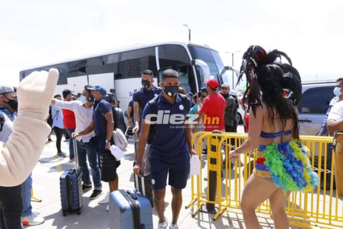 ¡Tambores, baile y belleza! Así despidieron a la Selección de Honduras que viajó Tokio para jugar los Olímpicos