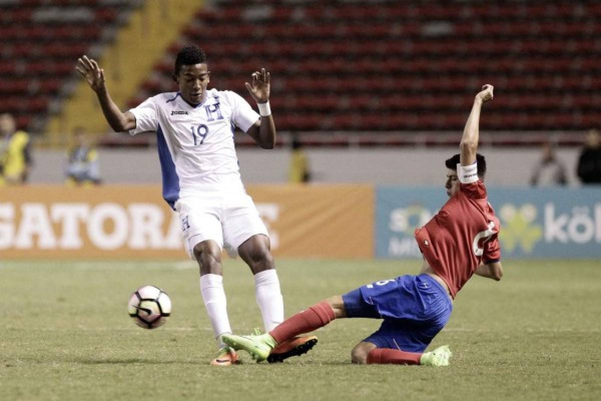 El 11 titular con el que Honduras debutaría ante Francia en el Mundial Sub20
