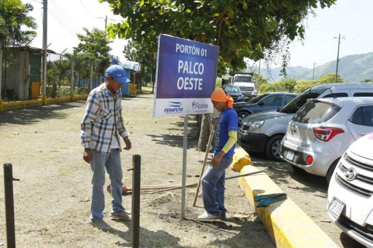 Así de lindo están dejando el estadio Olímpico para la batalla contra México