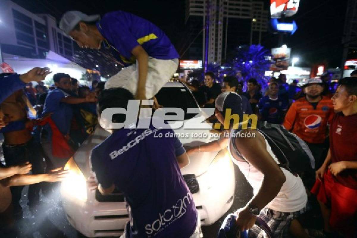 Lo que no viste en la TV de la gran final Motagua-Honduras Progreso