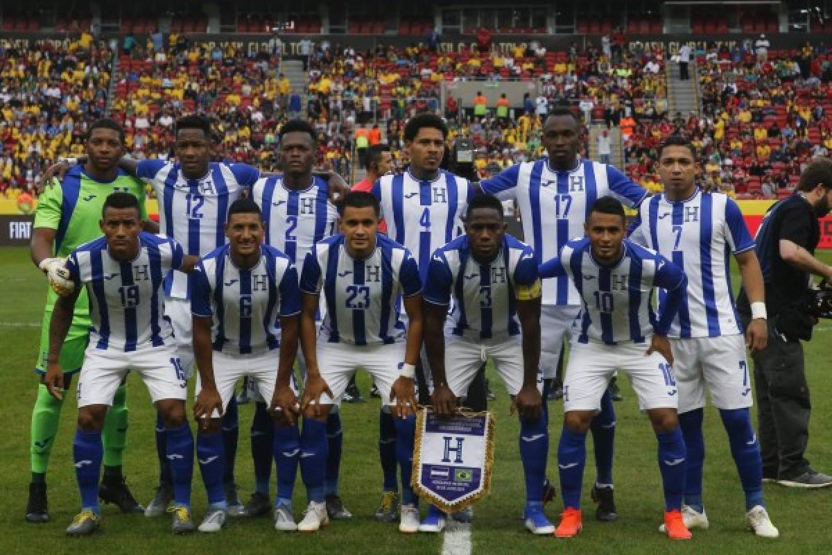 DEL 1 AL 10: La calificación de los jugadores de Honduras ante Brasil