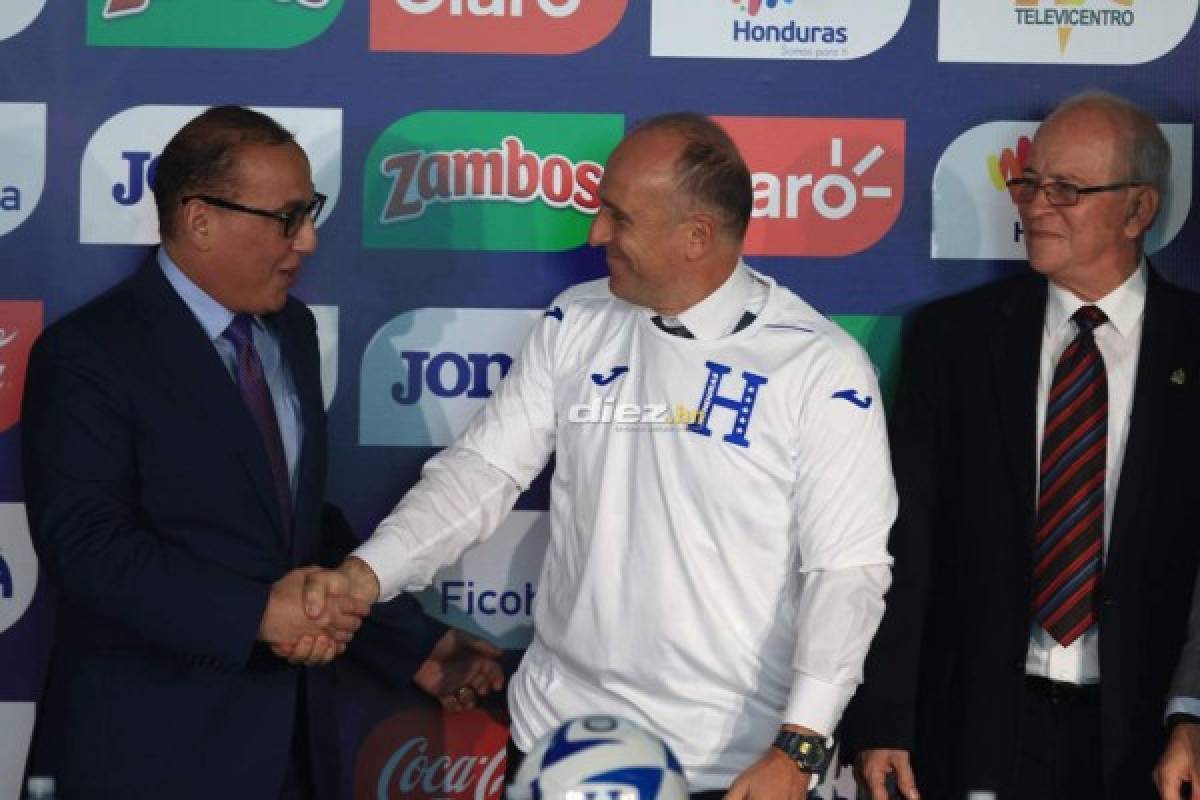 ¿Por qué el 22? Las imágenes de la presentación de Fabián Coito con Honduras