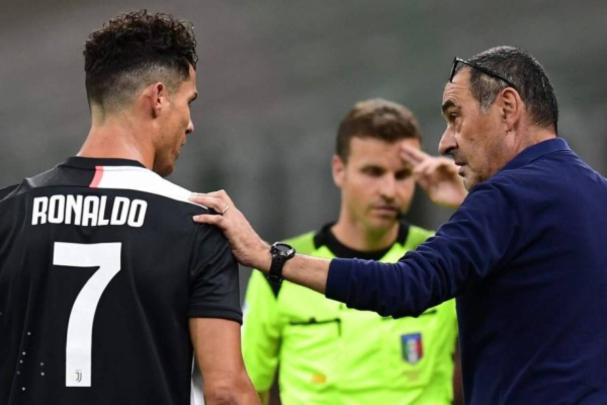 El polémico gesto de Ibrahimovic y se ríe de Cristiano Ronaldo tras marcarle a la Juventus
