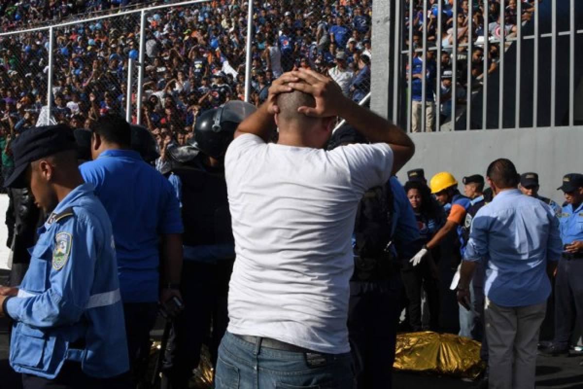 Impactantes: Las fotos de la tragedia y los minutos de terror en el Nacional