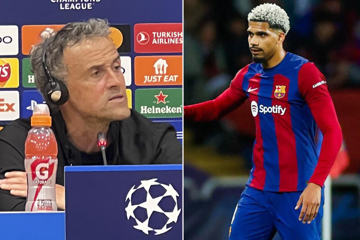 Luis Enrique reacciona por la roja de Araújo y revela por qué no quiere volver a enfrentar al Barcelona: “Ha sido difícil”