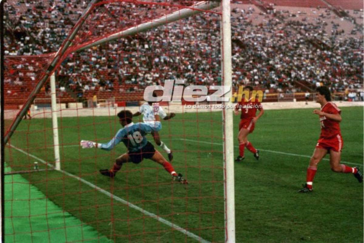 20 fotos inéditas de Honduras en la primera edición de la Copa Oro en 1991