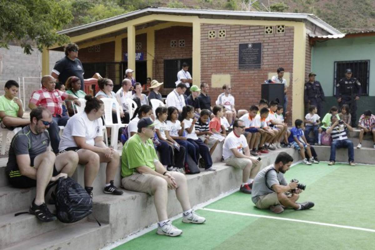 Las mejores imágenes de la obra benéfica del Seattle Sounders en Honduras