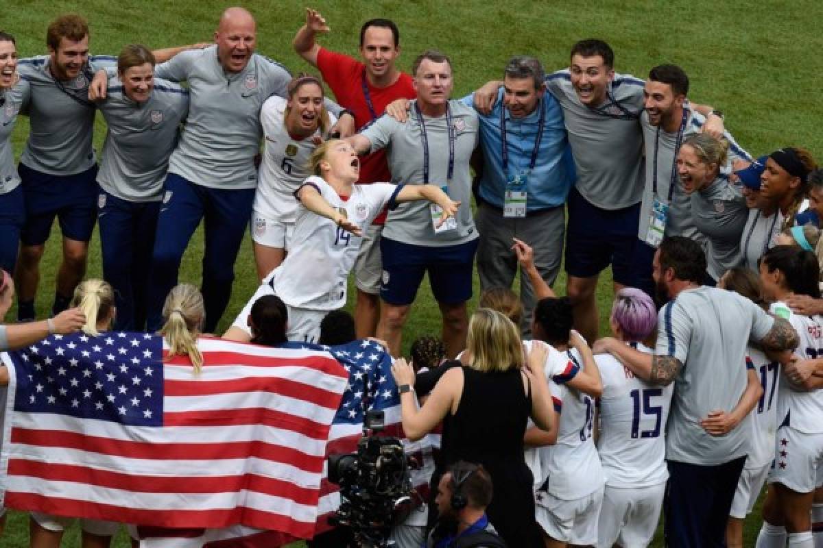 No viste en TV: Euforia de Estados Unidos, tristeza de Holanda y el desafío de Rapinoe