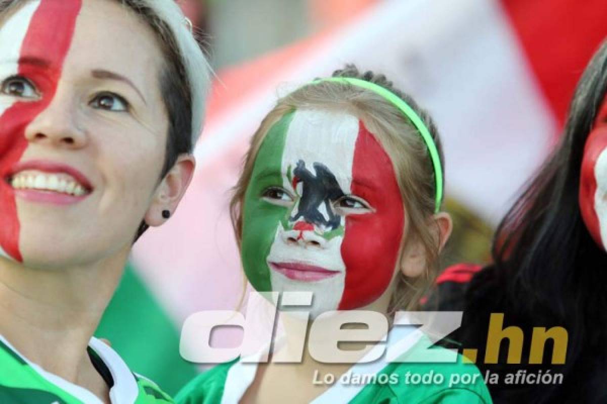 ¡Qué hermosas! Las bellezas del México-Honduras por Copa Oro