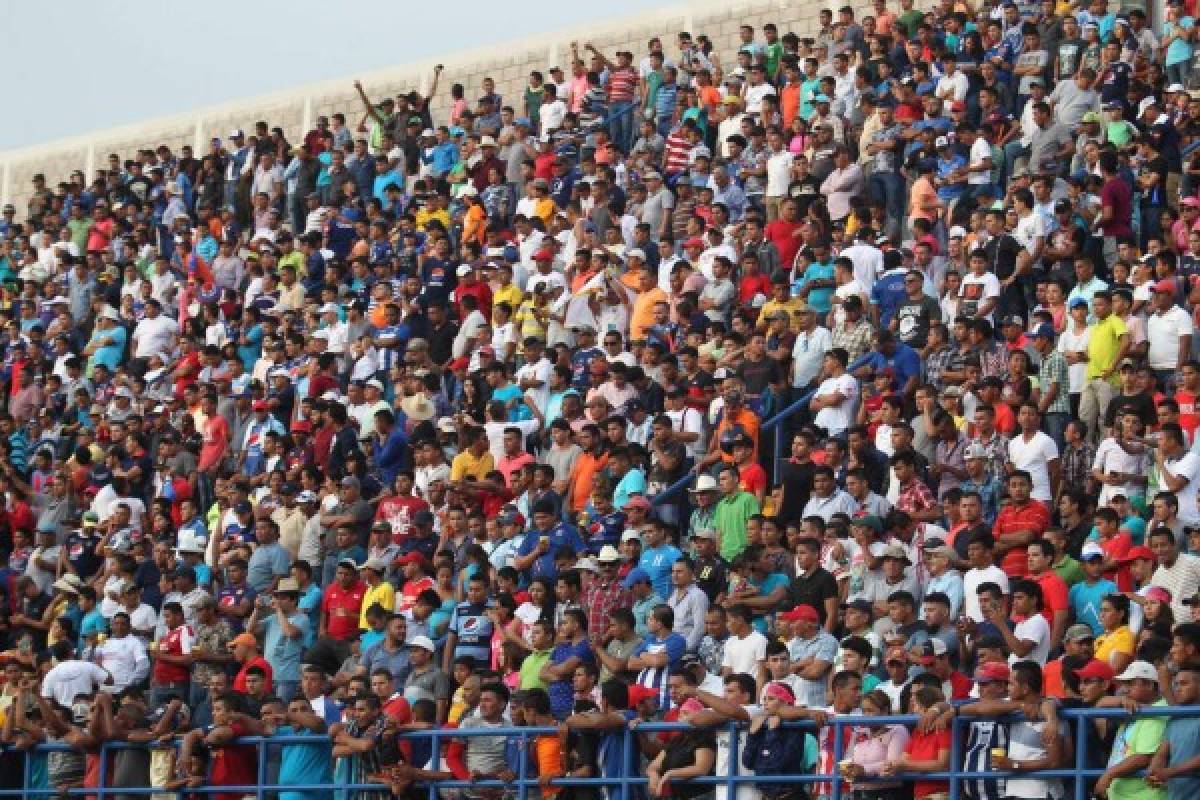 ¡BELLEZA! Espectacular llenazo en el estadio Emilio Williams de Choluteca