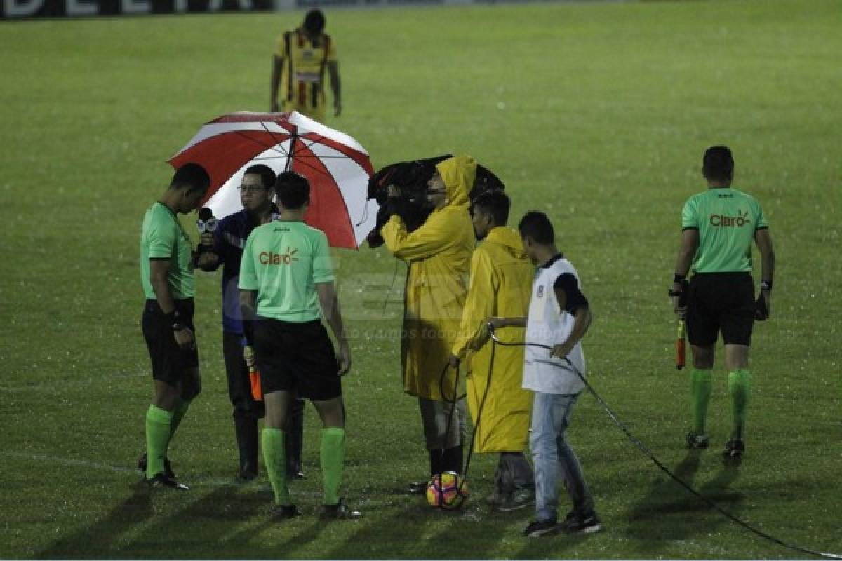 FOTOS: Desolación y oscuridad invaden el estadio Morazán  