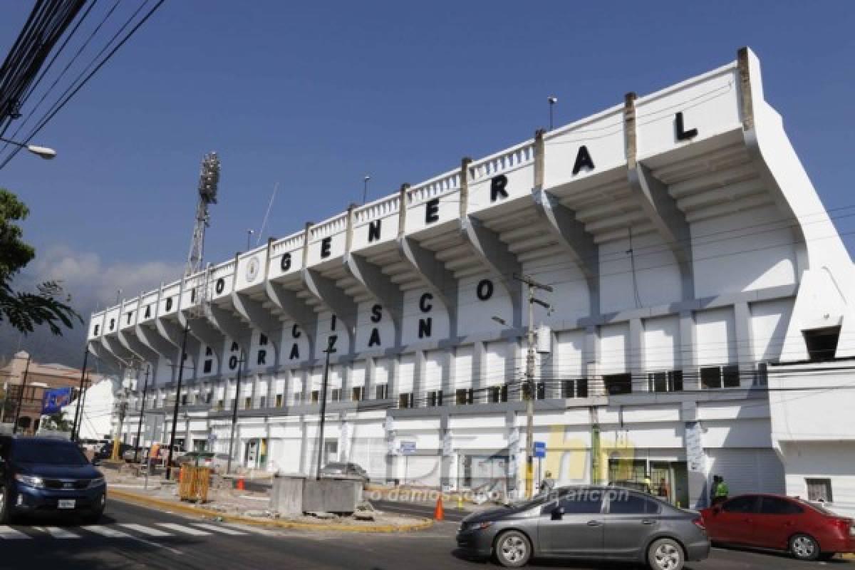 Con las remodelaciones, así luce el estadio Morazán donde se jugará Real España-Juticalpa