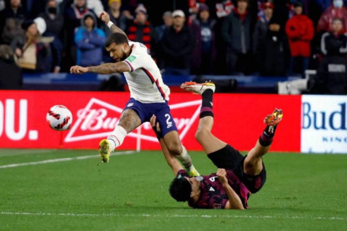 Estados Unidos vs México: las tremendas imágenes que dejó la batalla de titanes en Cincinnati