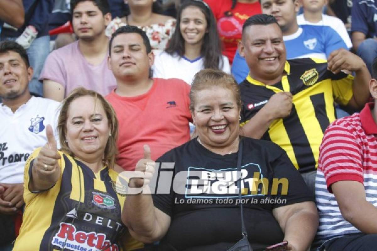 El ambientazo de la final Honduras Progreso-Motagua