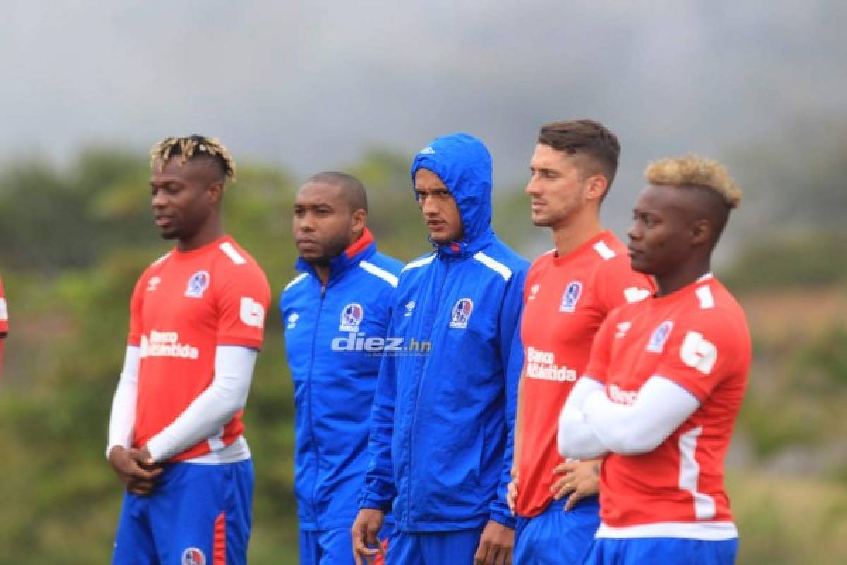 FOTOS: Caras serias y hermetismo en el entrenamiento de Olimpia