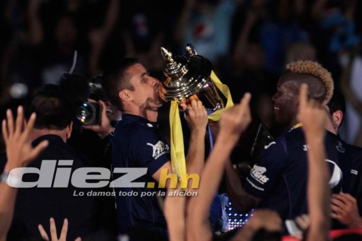 Motagua se corona campeón del fútbol hondureño