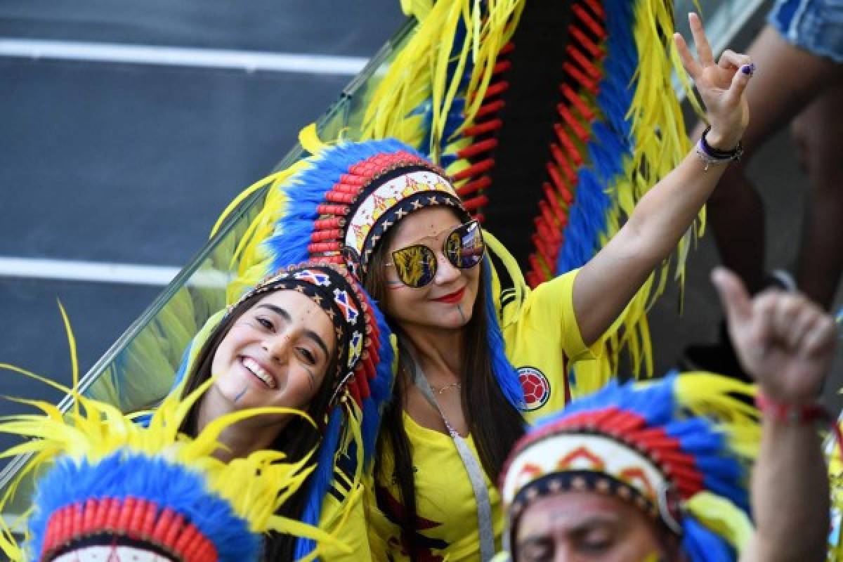 MUÑECAS: Las hermosas colombianas que estuvieron en el Samara Arena de Rusia