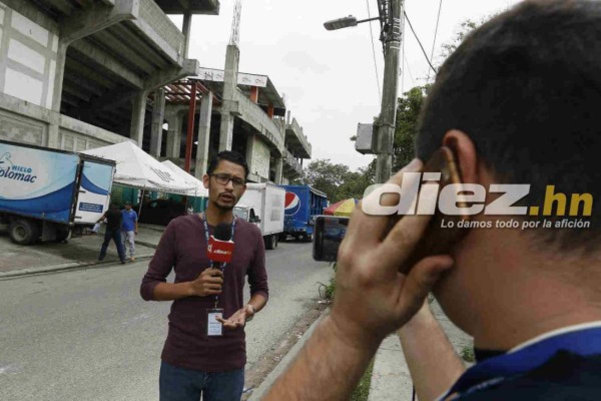 FOTOS: Reunión del Marathón y así pulen el Yankel para el juego ante Real España