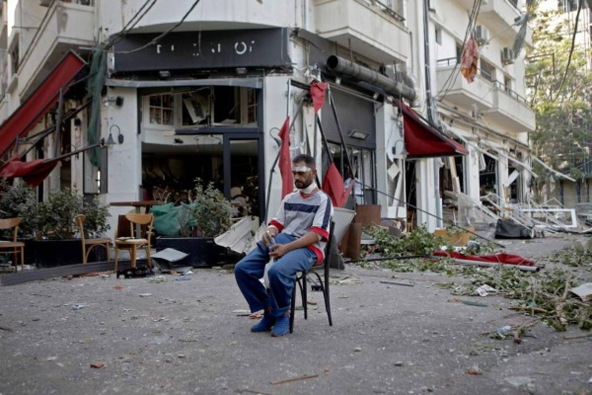 ¡En ruinas! La explosión en Beirut barrió la ciudad como dejó a Europa la Segunda Guerra Mundial
