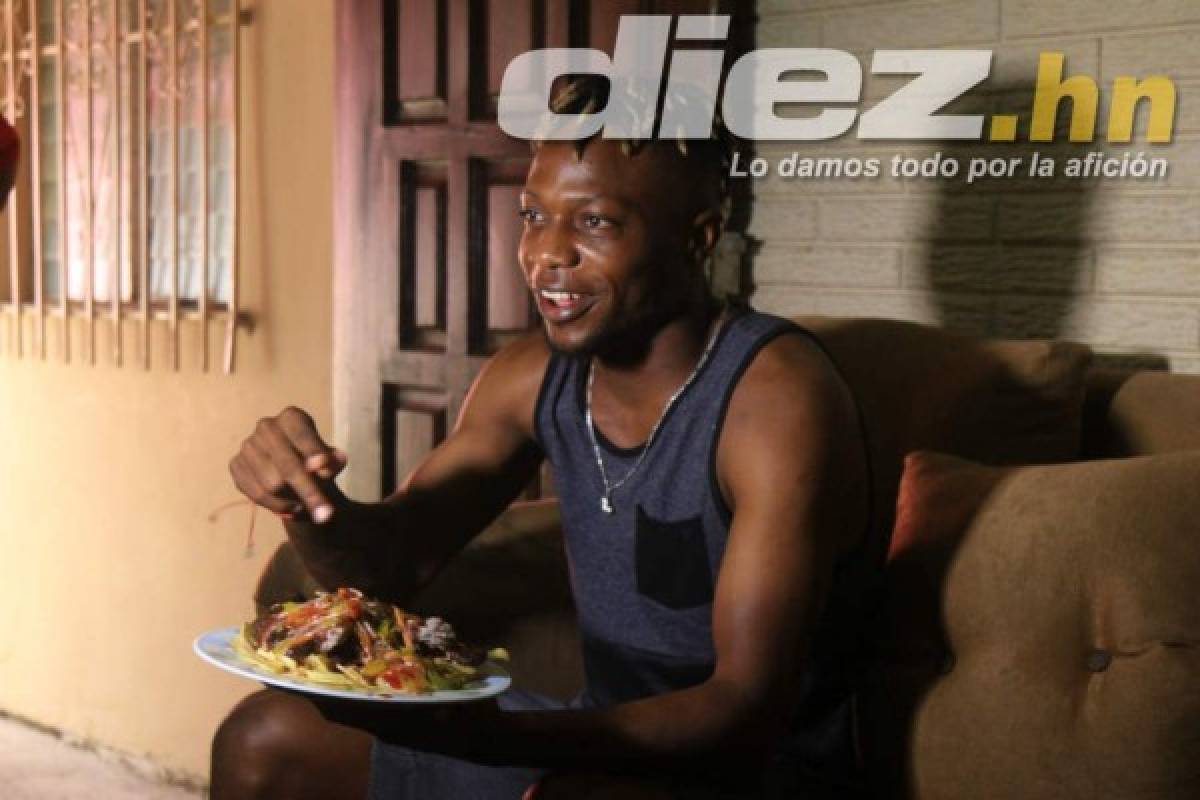 Así es el humilde local de comida de Rudy Williams, al que van jugadores de Olimpia y Motagua