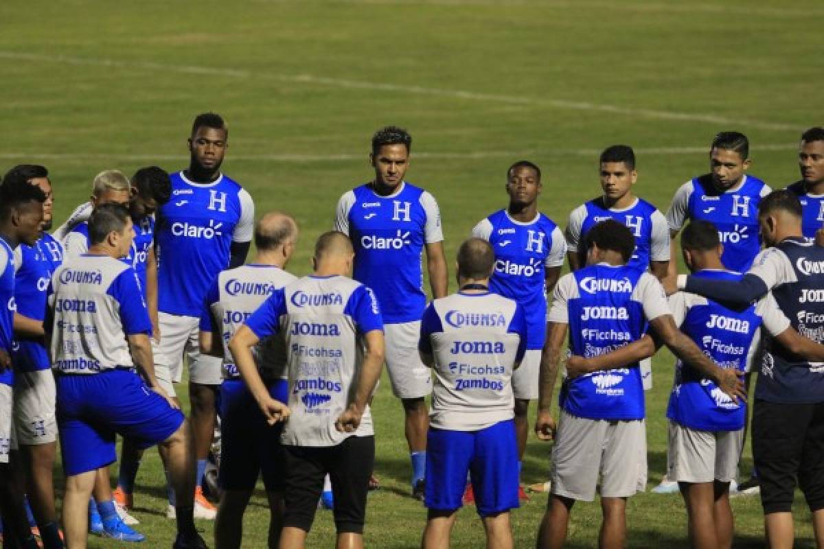 Selección de Honduras inicia sus trabajos este día pensando en Martinica